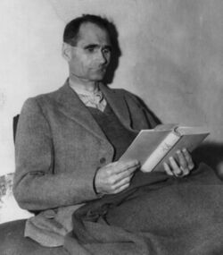 Rudolf Hess in Landsberg Prison.jpg