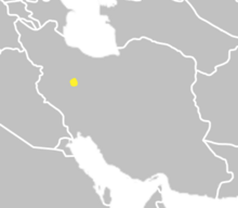 Khalaj Turkic Language distribution map.png