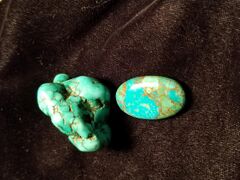 Turquoise, one of three December birthstones