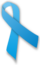 Light blue ribbon