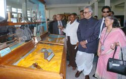 The Vice President, Shri Bhairon Singh Shekhawat, visits Guyana National museum at Georgetown, Guyana on November 07, 2006.jpg