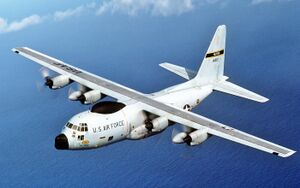 WC-130H 54th Weather Sqn in flight 1977.JPEG