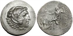 Poshumous Alexander the Great tetradrachm from