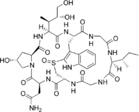 Amaninamide structure.png