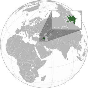 Azerbaijan orthographic projection.svg