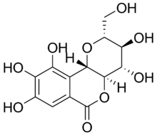 Chemical structure of norbergenin