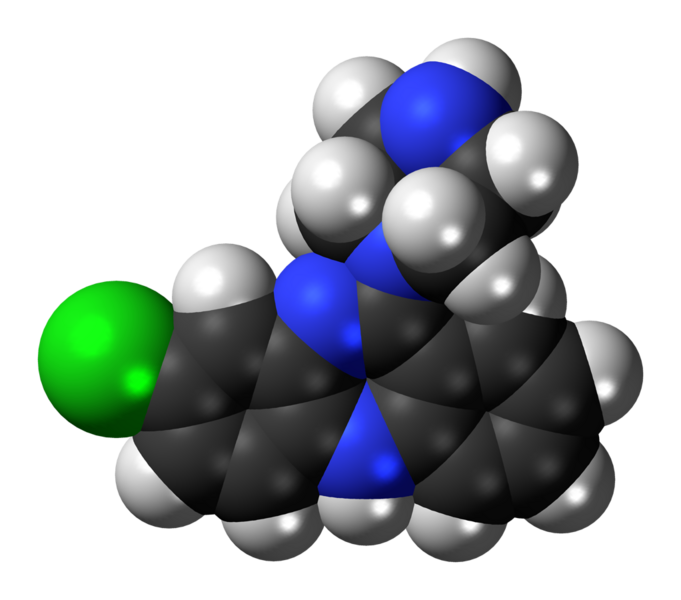 File:Desmethylclozapine 3D spacefill.png
