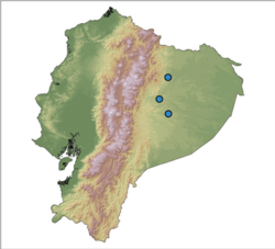 Distribution map of Hyalinobatrachium yaku.svg
