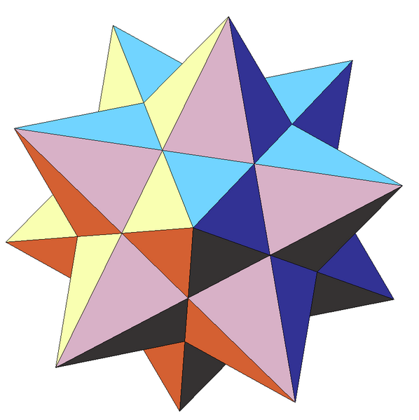 File:First stellation of dodecahedron.png