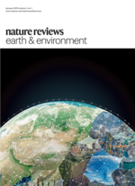 Nature Reviews Earth & Environment journal cover volume 1 issue 1.png