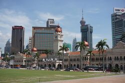 Sultan Abdul Samad Building and Merdeka Square, Kuala Lumpur.jpg