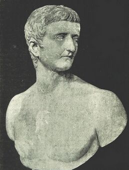 Bust of Tiverius, looking left