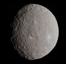 Dawn image of Ceres