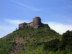 Aerial view of the Citadelle Laferrière