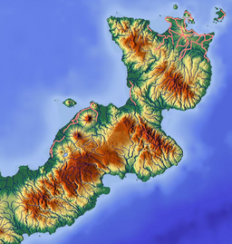Rabaul caldera is located in East New Britain
