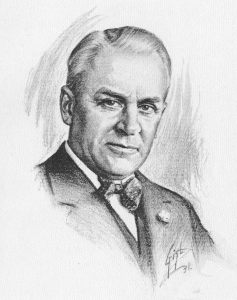 File:Robert A. Millikan sketch 1931.png