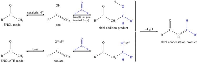 A generalized view of the aldol reaction