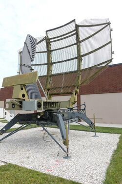TPS-43 Air Force S-Band Tactical Surveillance Radar, Westinghouse - National Electronics Museum - DSC00633.JPG