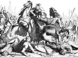 The fight of Eumenes of Cardia against Neoptolemus, Wars of the Diadochi.jpg