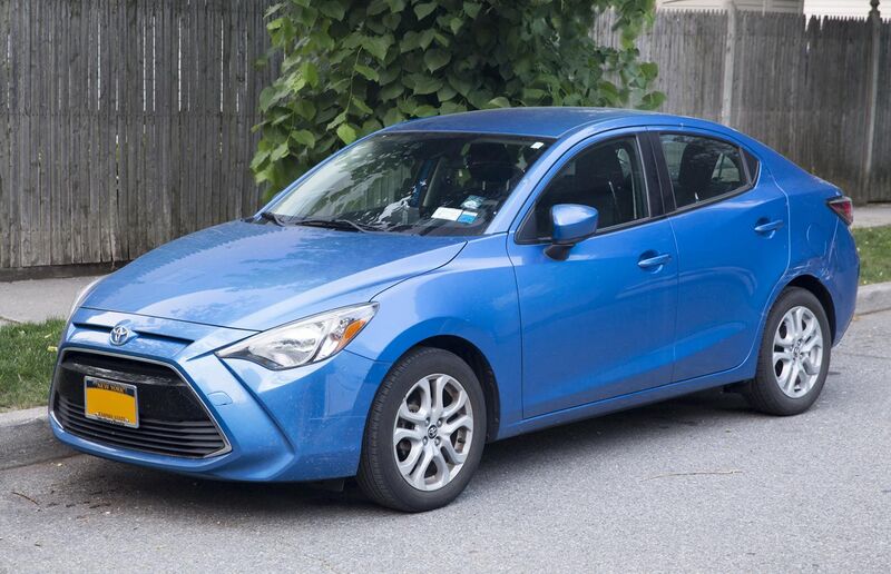 File:2017 Toyota Yaris iA sedan in Blue, front left.jpg
