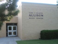 Carl and Gladys Allison Music Center, Lubbock Christian University IMG 4726.JPG