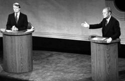 Carter and Ford in a debate, September 23, 1976 (cropped).jpg