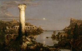 Desolation, from The Course of Empire by Thomas Cole (1836)
