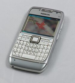 Nokia E71 cellphone.jpg