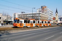 Sarajevo Tram-300 Line-5 2012-03-05.jpg
