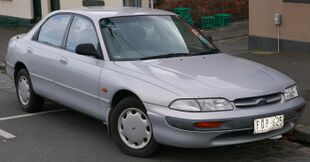 1993 Ford Telstar (AX) GLX sedan (2015-07-16) 01.jpg