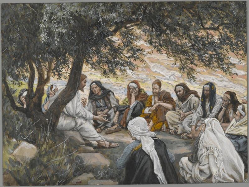 File:Brooklyn Museum - The Exhortation to the Apostles (Recommandation aux apôtres) - James Tissot.jpg