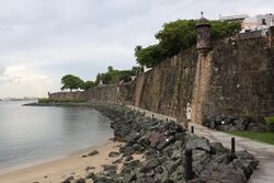 City Wall, San Juan, PR, U.S.A ..jpg