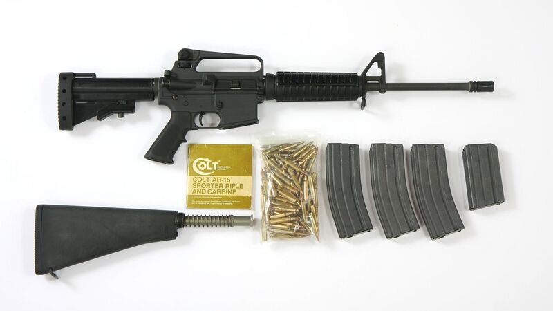 File:Colt AR-15 Sporter Lightweight rifle - set (8378298853).jpg