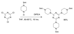 Cyanuric chloride based dendrimer.svg