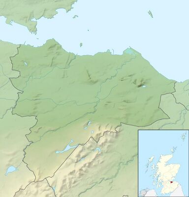 Edinburgh UK relief location map.jpg