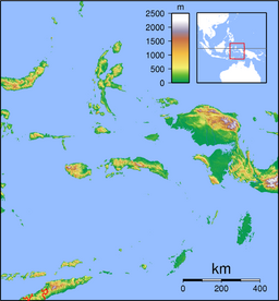 Manuk is located in Maluku