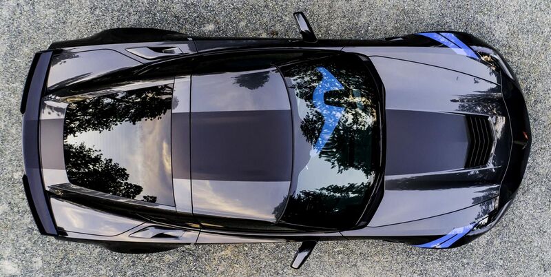 File:2017 Corvette Collector Edition Number 45 Aerial Top.jpg