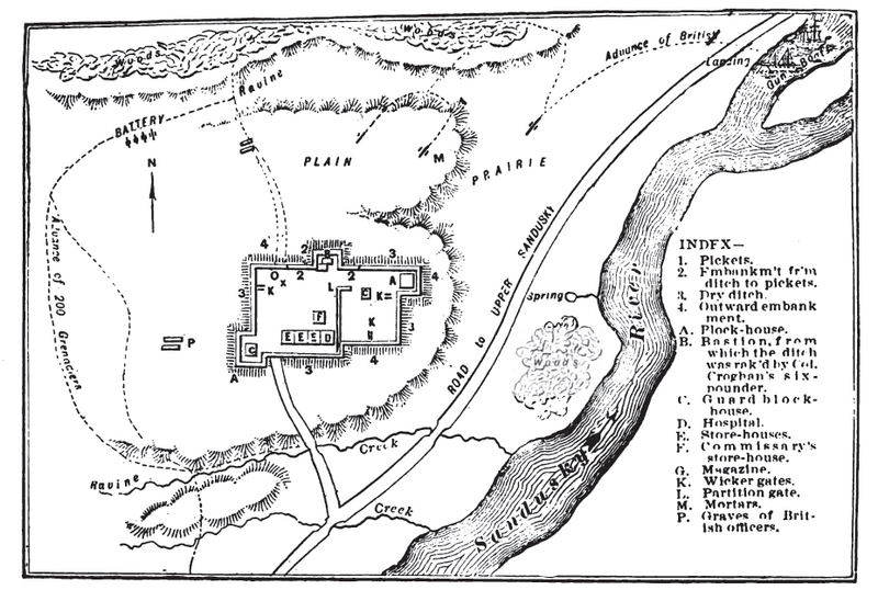 File:Battle of Fort Stephenson from 1912 History Book.png