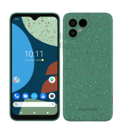 The front and the back side of a Fairphone 4