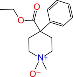 Meperidine-N-oxide.svg