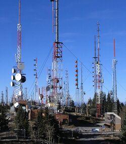 Radio towers on Sandia Peak - closeup.jpg