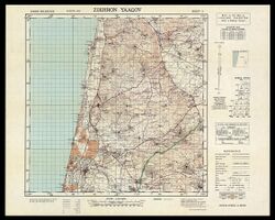 Survey of Palestine 1942-1958 1-100,000 04ZikhronYaaqov.jpg