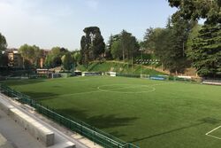 Trastevere stadium is the home field of the JCU Gladiators