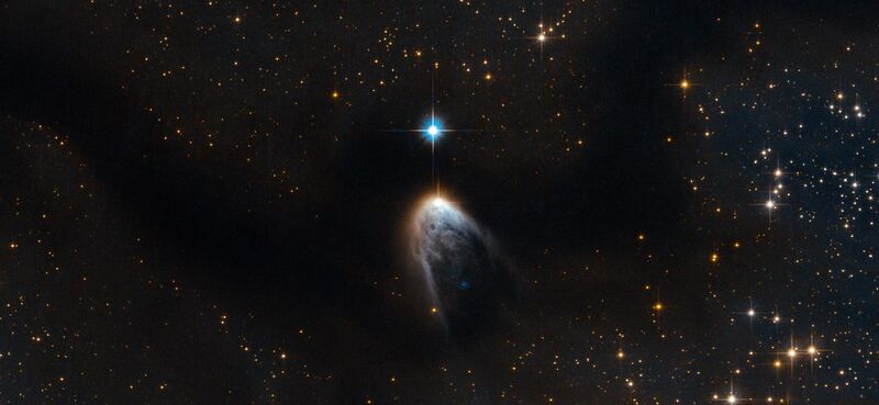 File:Violent birth announcement from an infant star.jpg