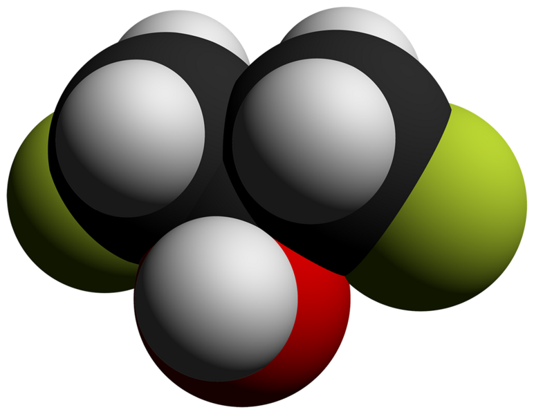 File:1,3-Difluoro-2-propanol-3D-vdW-by-AHRLS-2012.png