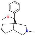 Chemical structure of anazocine.
