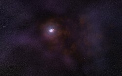 Artist's Impression of Pulsar Wind from a Neutron Star (2018-43-4232).tif