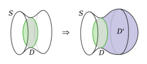File:Compressing disk in an incompressible surface.svg
