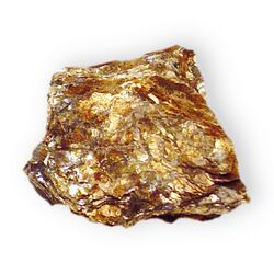 Lamprophyllite Basic sodium strontium barium titanium fluo-silicate Kola Peninsula, Russia 2882.jpg