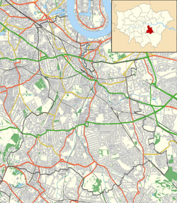 Lewisham London UK location map.svg